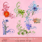 Кластеры цветочные. Набор № 1