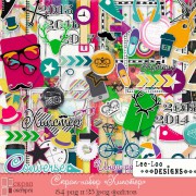 Скрап-набор "Хипстер"