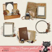 Набор кластеров "Старый дневник"